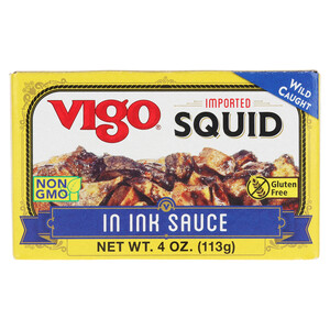 Vigo 4 oz Calamares in Ink Sauce