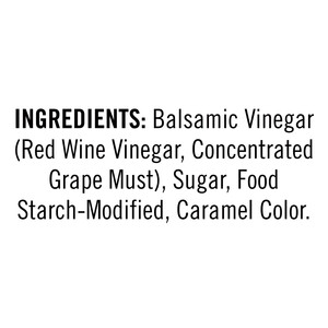 Ingredients Alessi 10.3 fl. oz Balsamic Glaze