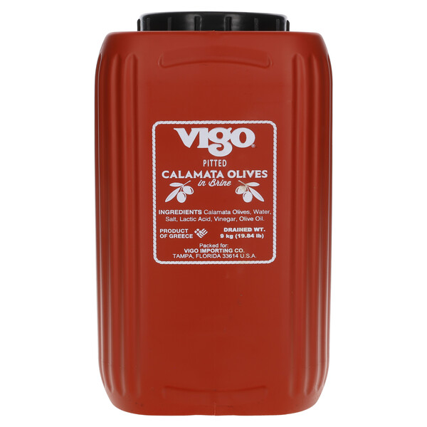 First image Vigo 19.84 lbs Pitted Calamata Olives