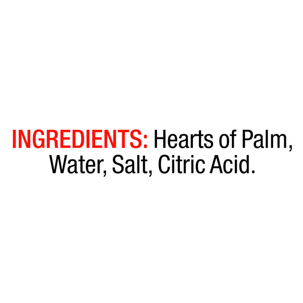 Ingredients Vigo 14 oz Hearts of Palm Salad Cut