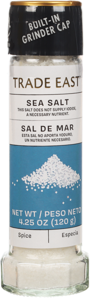Trade East 4.25 oz Sea Salt Grinder