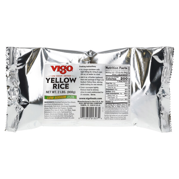 First image Vigo 2 lbs Vigo Loso Yellow Rice