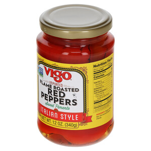 Vigo 12 oz Roasted Red Peppers