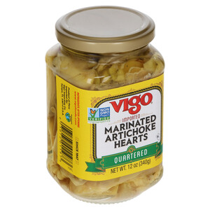 Vigo 12 oz Quartered Marinated Artichoke Heart