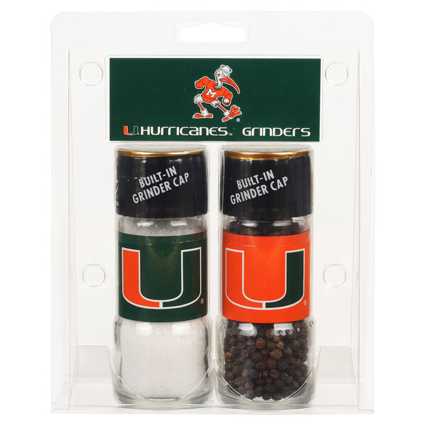 First image Vigo 4.17 oz University of Miami Hurricanes&reg; Grinder Set