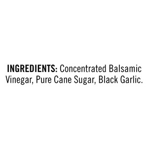 Ingredients Alessi 8.5 fl. oz Black Garlic Reduction