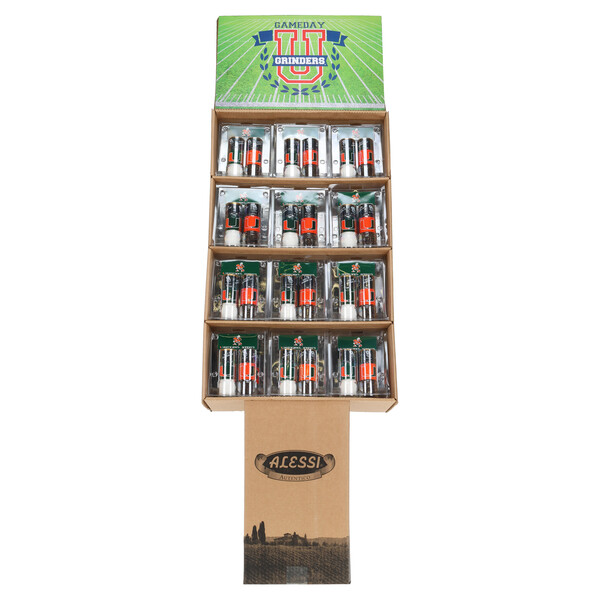 Collegiate 4.17 oz Miami Hurricanes™ Salt & Pepper Grinder Display