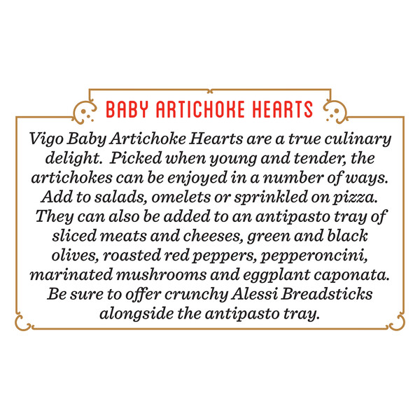 Instructions Vigo 14 oz Baby Artichoke Hearts