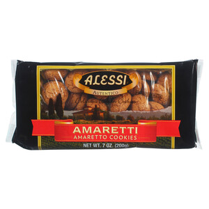 First image Alessi 7 oz Amaretti Cookies