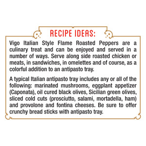 Instructions Vigo 17.6 oz Roasted Red Peppers