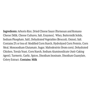 Alessi 6.5 oz Risotto with Cheese and Broccolini