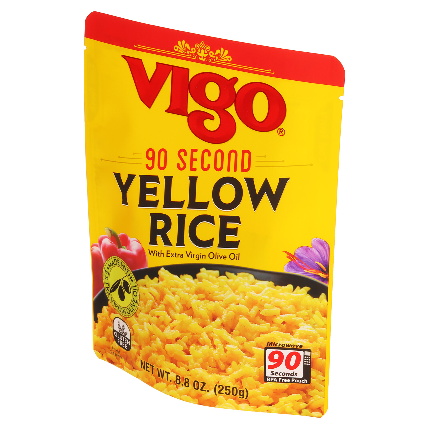 Vigo Italian Rice Vigo 90 Second Yellow Rice - Vigo Foods