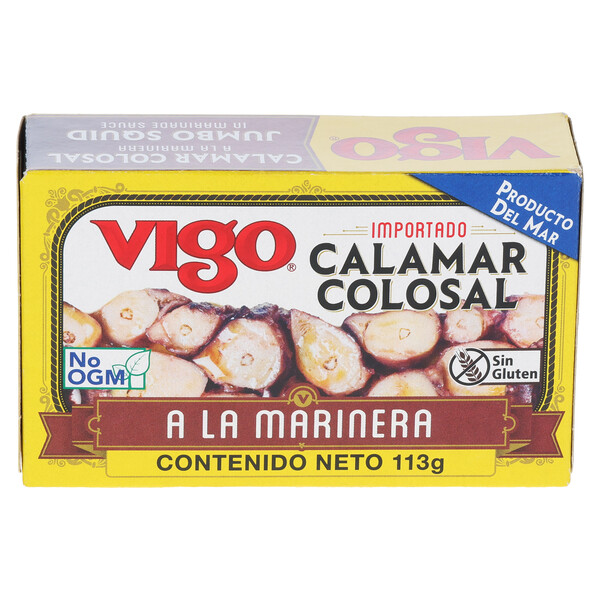 Vigo 4 oz Jumbo Squid in Marinade Sauce