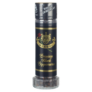 Alessi 2.2 oz Premium Black Peppercorns