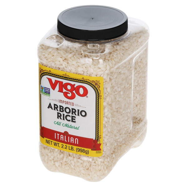 Right three-quarter view of Vigo 2.2 lbs Arborio Rice