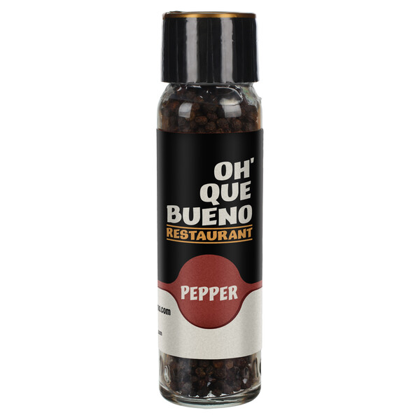 First image Custom Grinders 2.82 oz Black Pepper Grinder