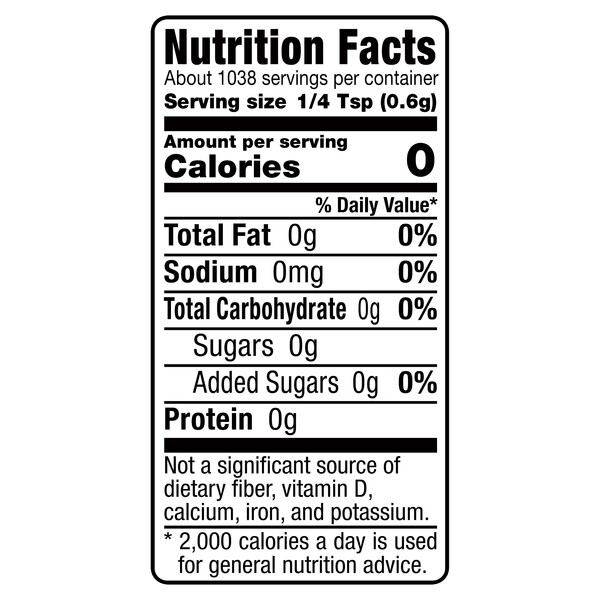 Nutrition facts Alessi 22 oz Calabrian Chili Crisp
