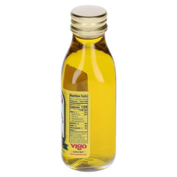 Right and top Vigo 3.85 fl. oz Extra Virgin Olive Oil