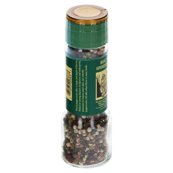 Back and top Alessi 2.39 oz Whole Mixed Peppercorns Grinder