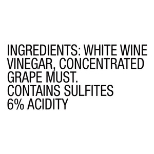 Ingredients Alessi 1 gal White Balsamic Vinegar