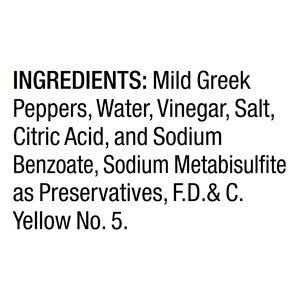 Vigo 32 fl. oz Greek Peppers