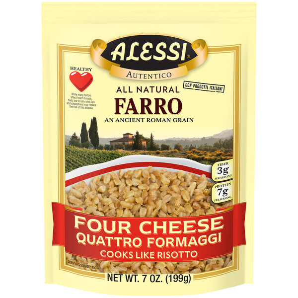 First image Alessi 7 oz Four Cheese Farro