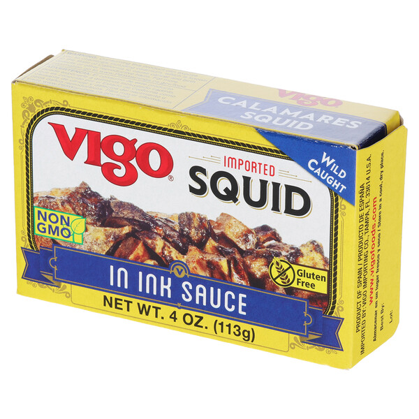 Vigo 4 oz Calamares in Ink Sauce