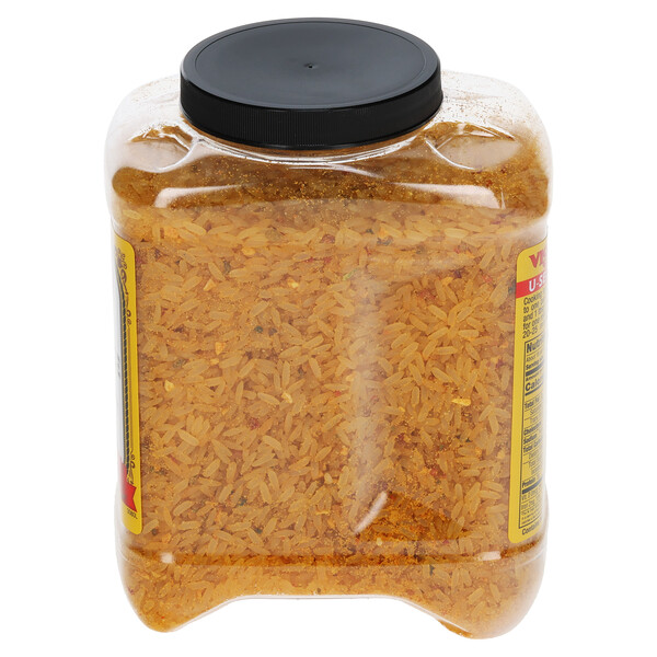 Right and top Vigo 2 lbs Yellow Rice U-Select Jug