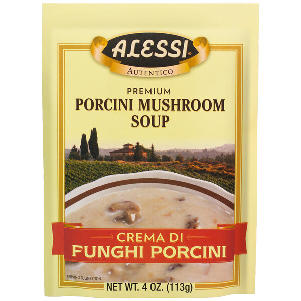 First image Alessi 4 oz Porcini Mushroom Soup