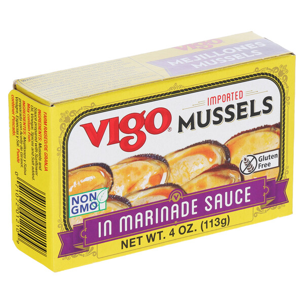 Vigo 4 oz Mussels in Marinade Sauce