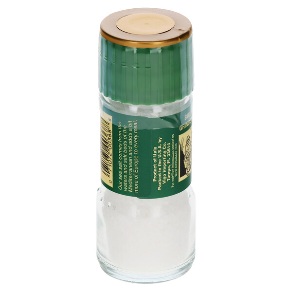 Back and top Alessi 2.83 oz Sea Salt Grinder