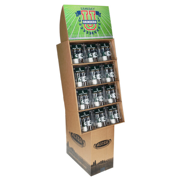 Collegiate 4.17 oz Michigan State® Salt & Pepper Grinder Display