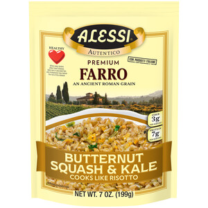 First image Alessi 7 oz Butternut Squash & Kale Farro