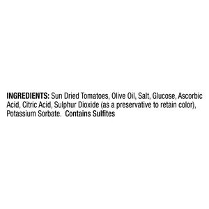 Ingredients Alessi 7 fl. oz Sun Dried Tomatoes in Oil