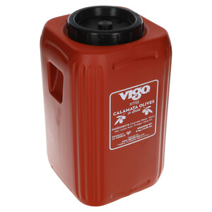 Left three-quarter view Vigo 19.84 lbs Pitted Calamata Olives