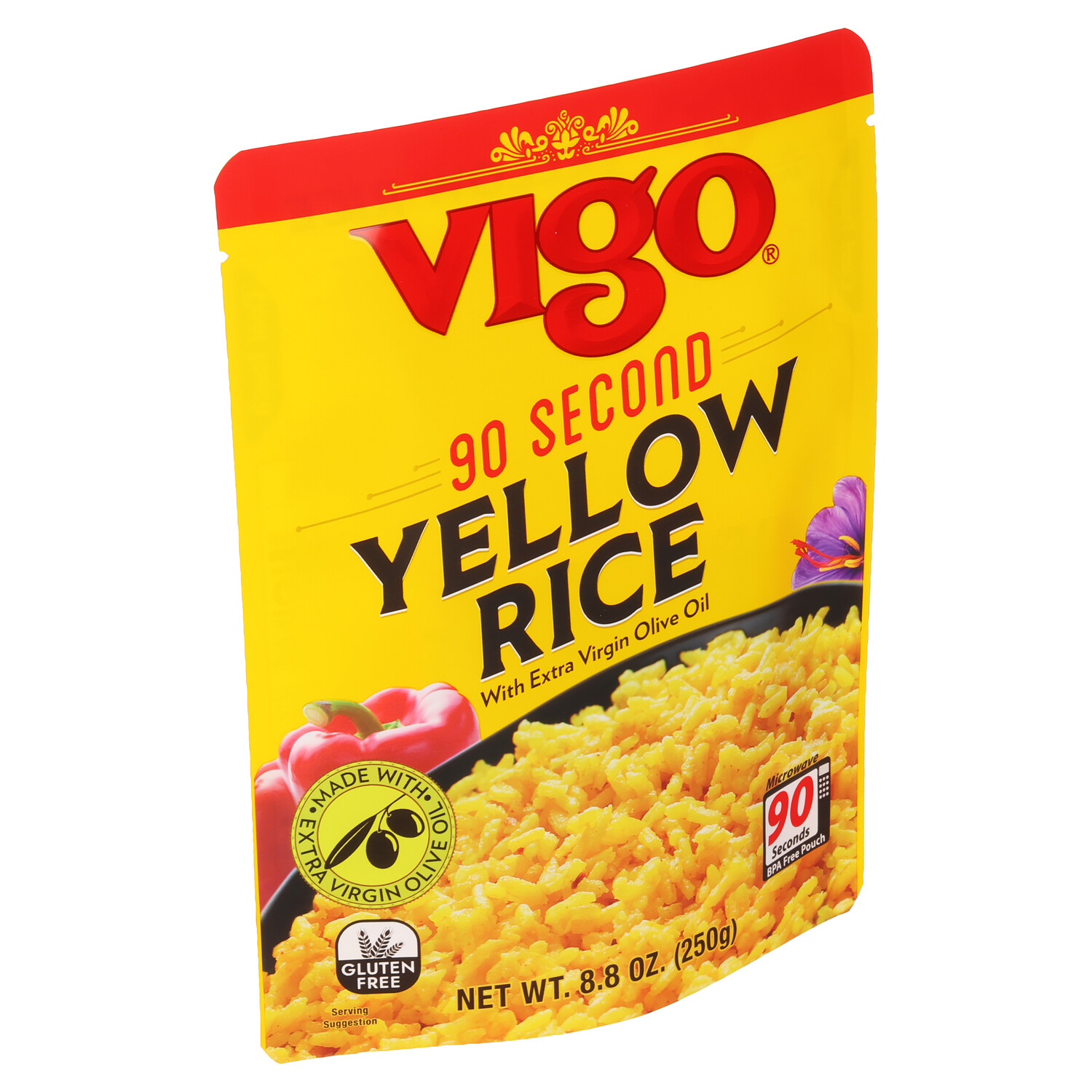 Vigo Italian Rice Vigo 90 Second Yellow Rice - Vigo Foods