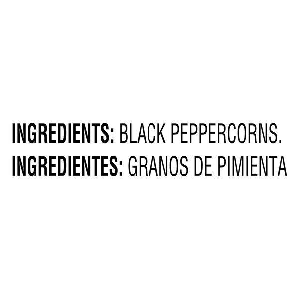 Ingredients Trade East 2.2 oz Black Pepper Grinder