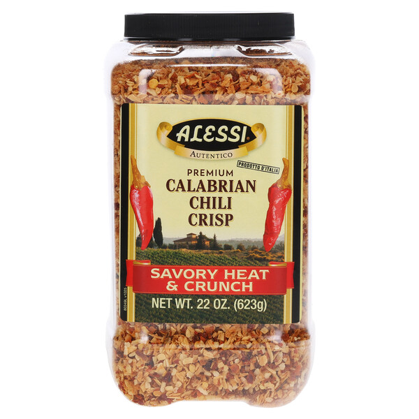First image Alessi 22 oz Calabrian Chili Crisp