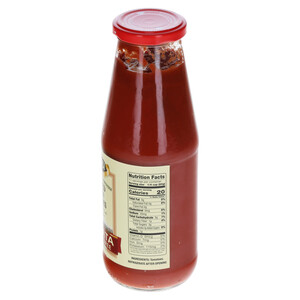 Right and top Alessi 24 oz Passata Tomatoes