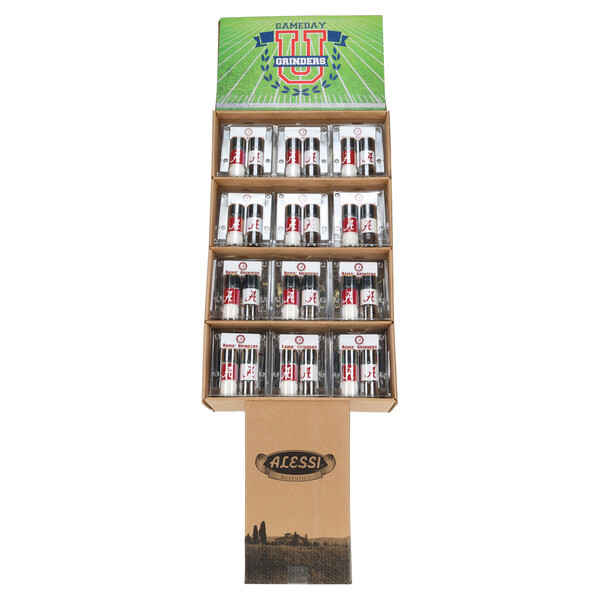 Vigo 4.17 oz Alabama® Salt & Pepper Grinder Clamshell Display