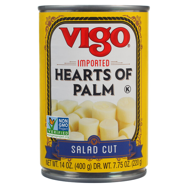First image Vigo 14 oz Hearts of Palm Salad Cut