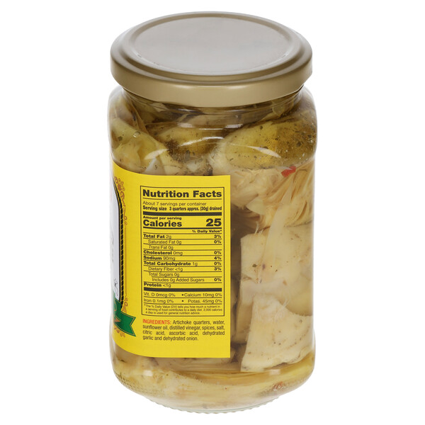 Vigo 12 oz Quartered Marinated Artichoke Heart