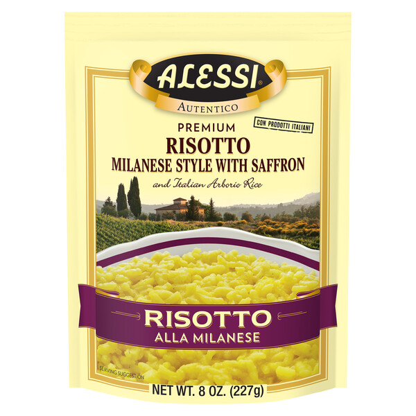 First image Alessi 8 oz Risotto Alla Milanese Style With Saffron