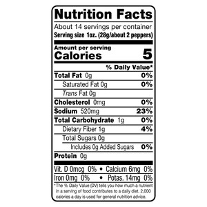 Vigo 32 fl. oz Greek Peppers