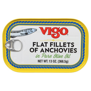 First image Vigo 13 oz Rolled Anchovies
