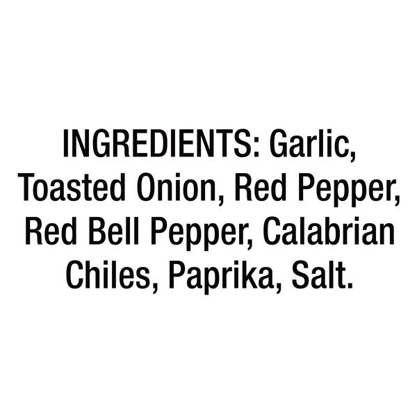 Ingredients Alessi 3.1 oz Calabrian Chili Crisp Shaker