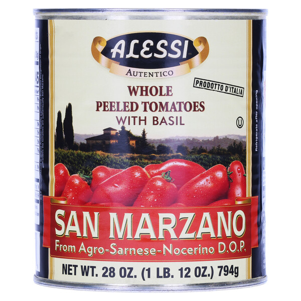 Alessi 28 oz San Marzano Peeled Tomatoes