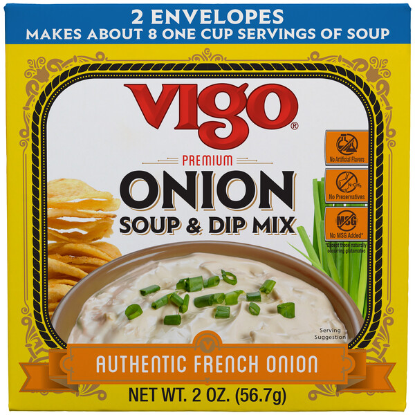 First image Vigo 2 oz Onion Soup & Dip Mix