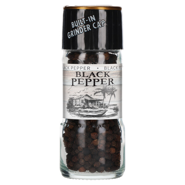 First image Custom Grinders 1.34 oz Black Pepper Grinder