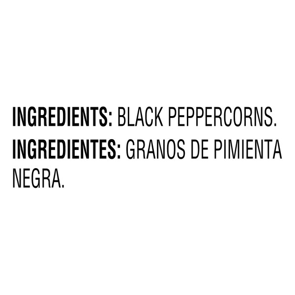 Alessi 2.2 oz Premium Black Peppercorns
